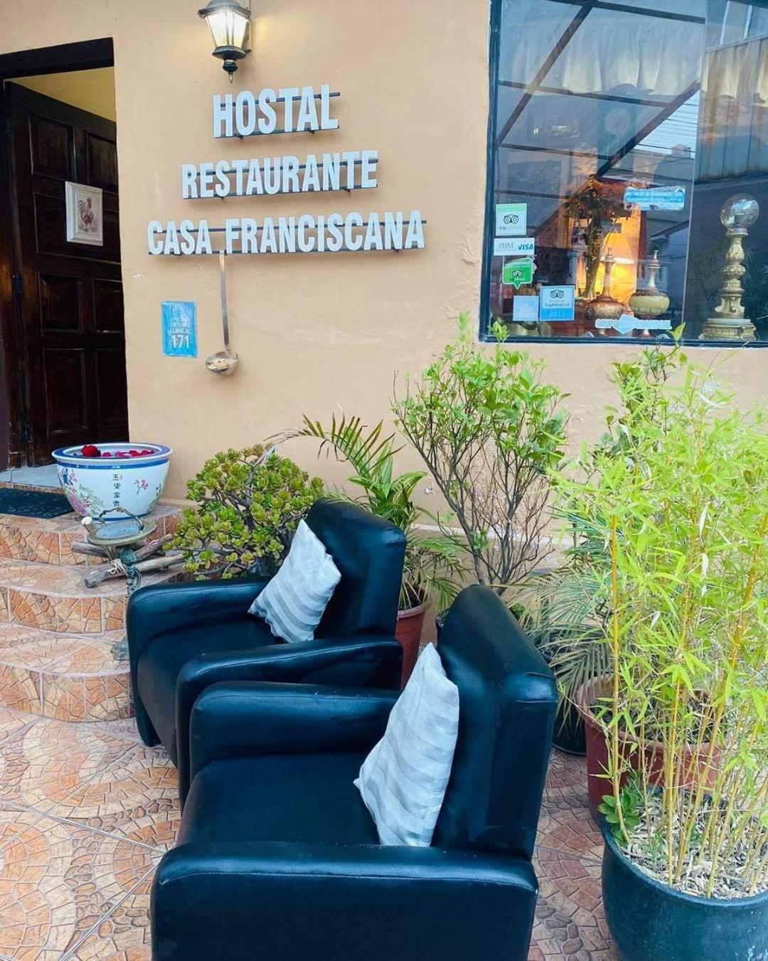 Hotel Casa Franciscana Quito Exterior foto
