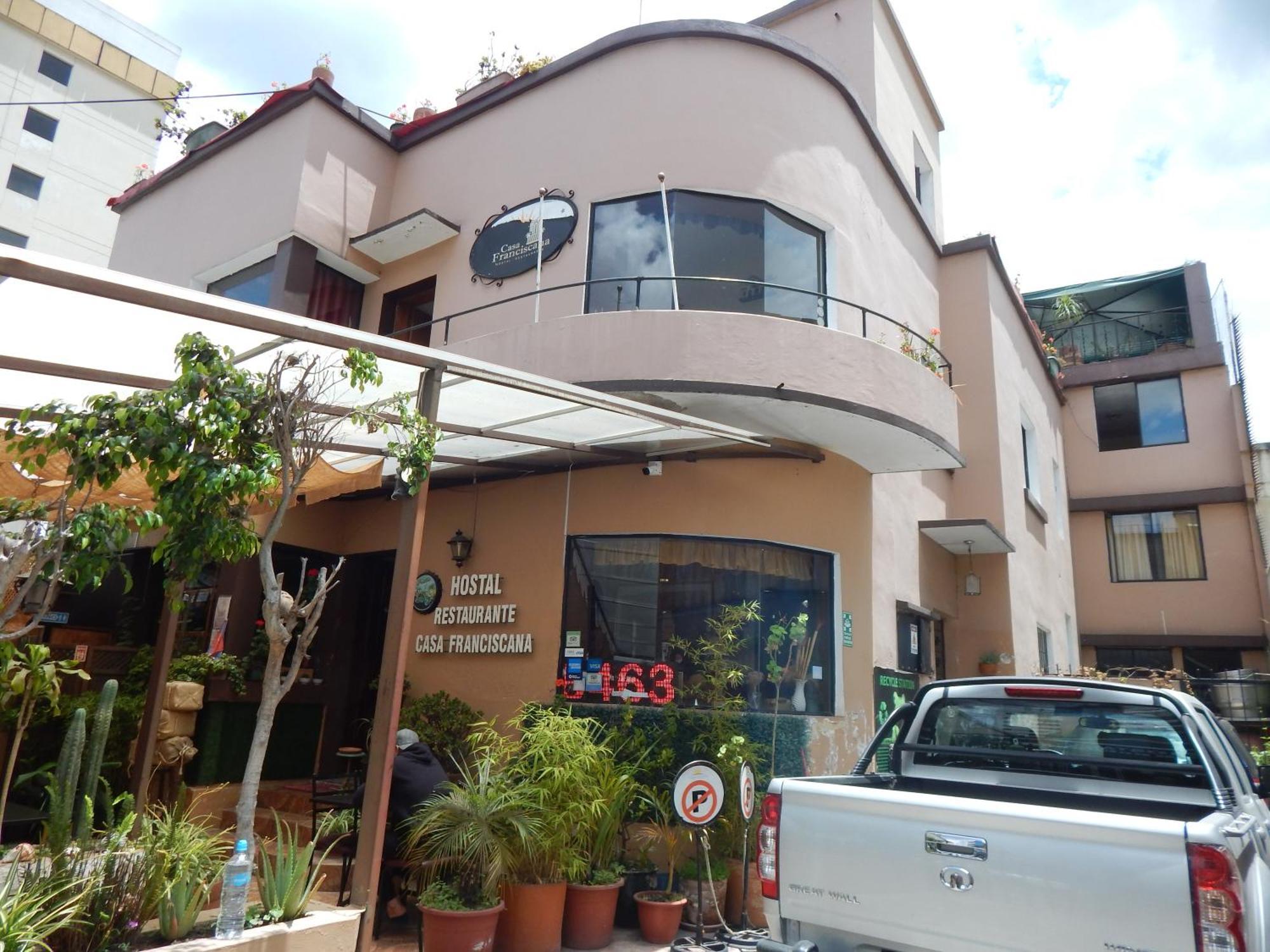 Hotel Casa Franciscana Quito Exterior foto
